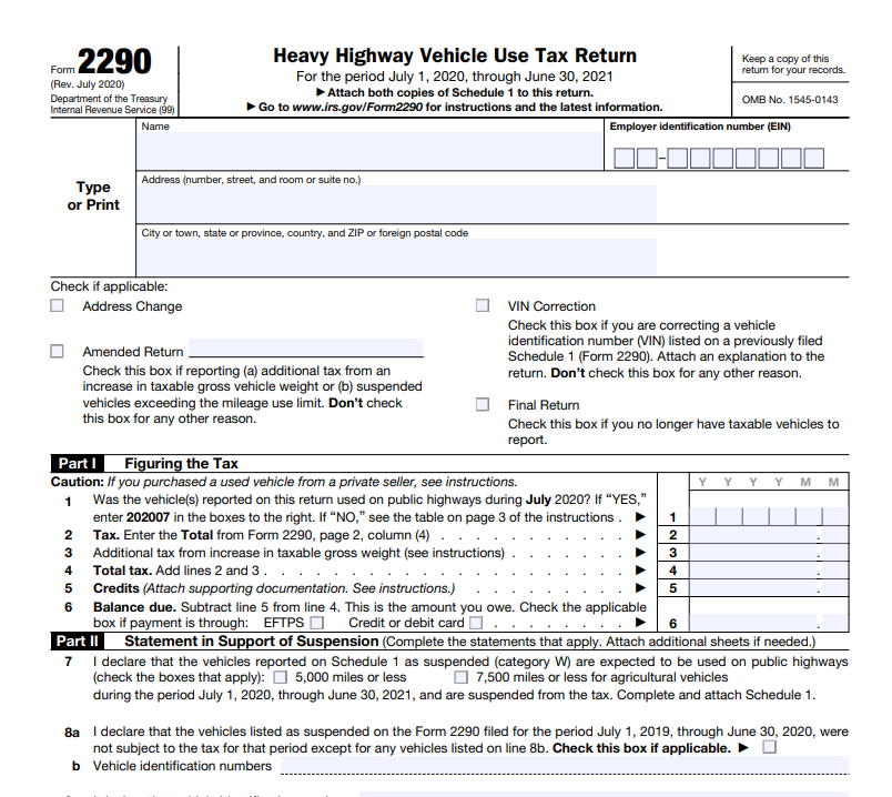 file form-2290
